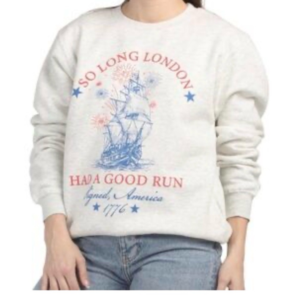 Pacific and Co sweatshirt So Long London Swifty